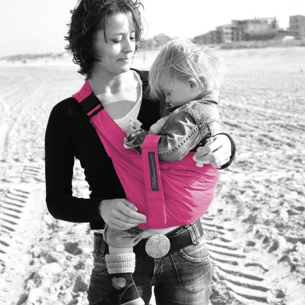 MiniMonkey Baby Sling in Hot Pink